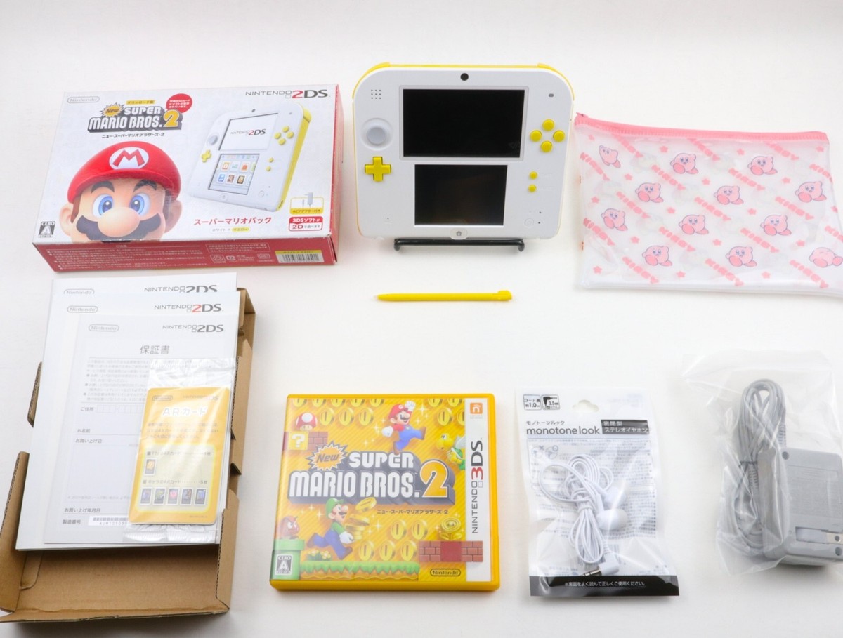 Nintendo 2DS Console Super Mario Bros.2 Pack Near Mint / Region