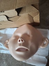 6 NEW LAERDAL RESUSCI JUNIOR FACE MANIKIN CPR WHITE CAUCASIAN 183010