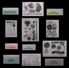 CLOSE TO MY HEART CTMH C "C" SERIES Stamp Sets You Pick the One You Want  3 