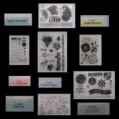CLOSE TO MY HEART CTMH C ''C'' SERIES Stamp Sets You Pick the One You Want (#3) 