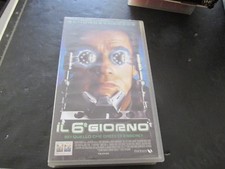 film VHS IL 6° GIORNO originale Arnold Schwarzenegger