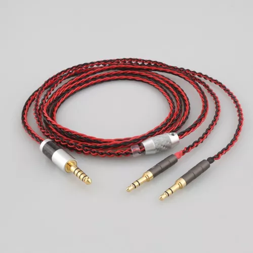 Cable de auriculares para Hifiman Sundara Ananda HE1000se HE6se DEVA he400se 2x3,5 mm - Imagen 5 de 6