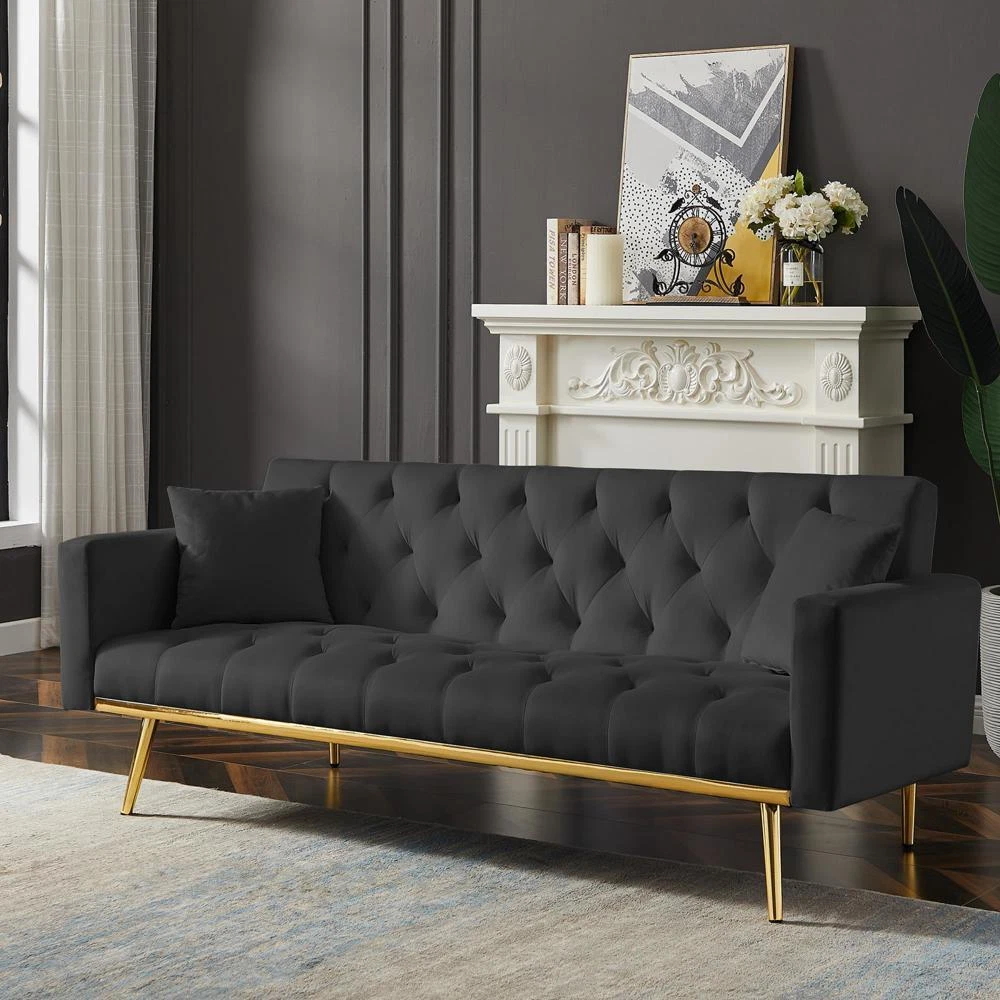 High Quality Convertible Folding Futon Sofa Bed Sleeper Sofa Couch