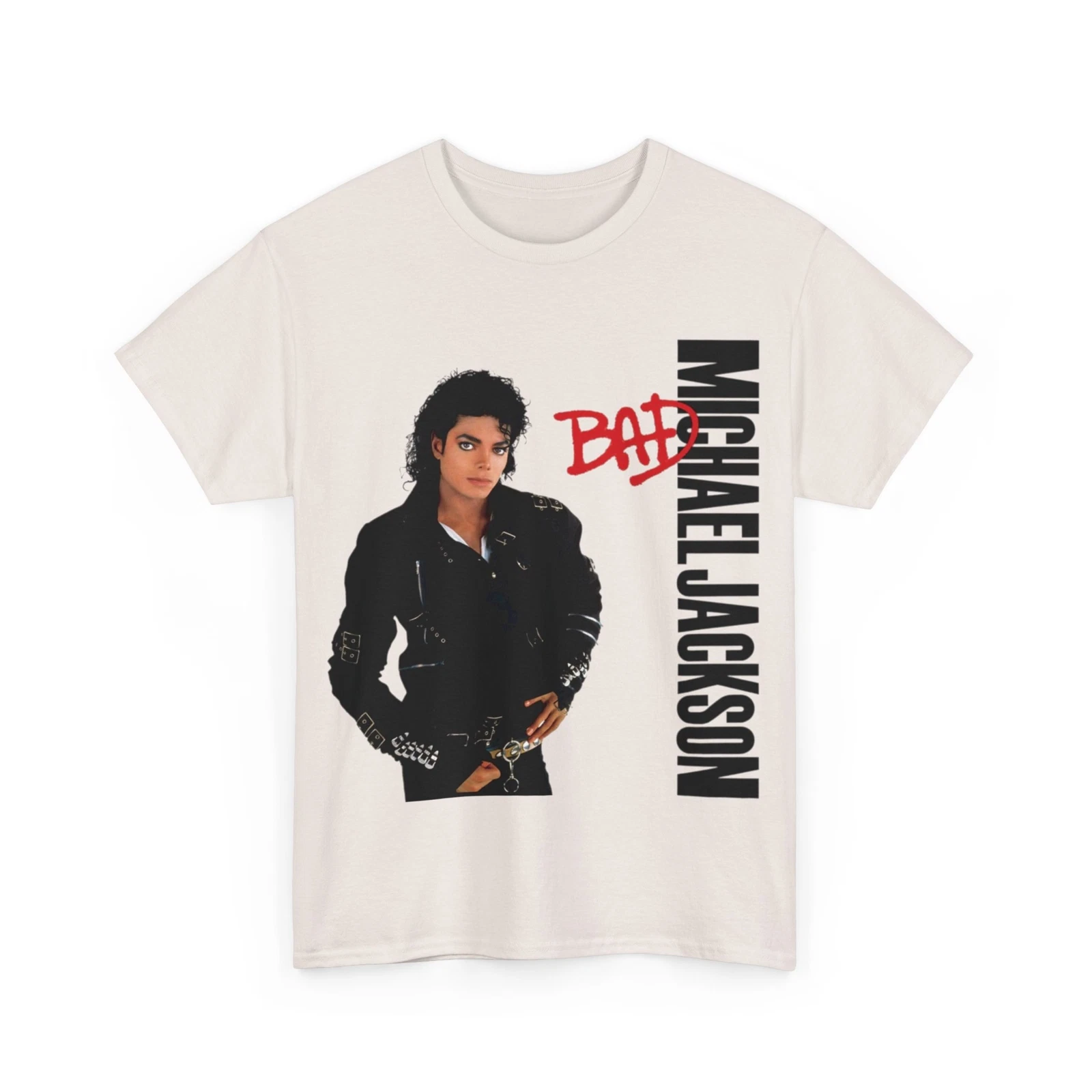 Michael Jackson Bad T Shirt Unisex Heavy Cotton Tee