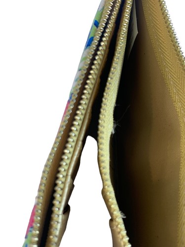 NWT Simply Southern Pink Wallet Sand Dollar Shells Scallop Gold Tone 4.25x7.5" - Picture 10 of 11