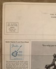 Sept 1966 Original Fender guitars Fun Facts #12 Newsletter Magazine Not Reprint — photo 10