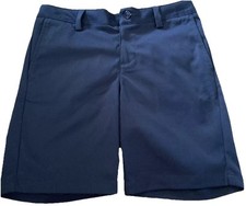 Land s End Active Chino Classic Navy Uniform Shorts Size 12 With Tag Read Ad