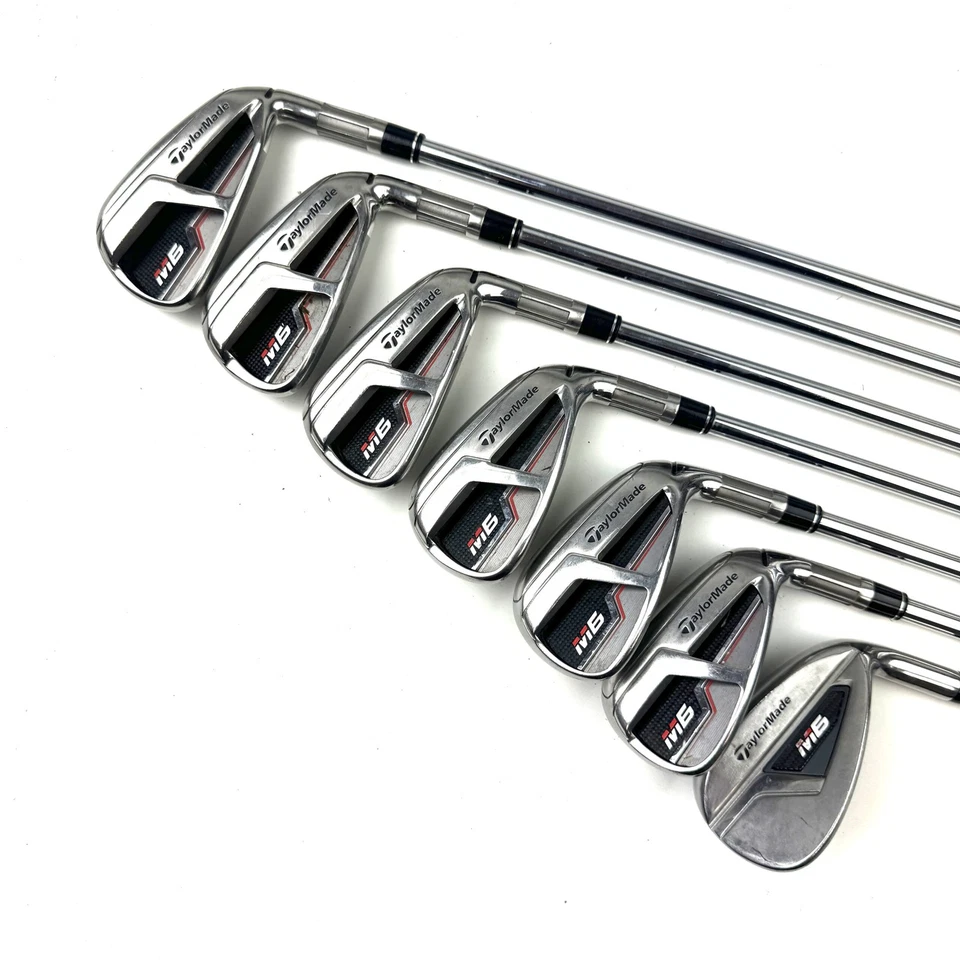Taylormade M6 Irons / 5-SW / KBS Max 85 Regular Flex - Image 2 of 4