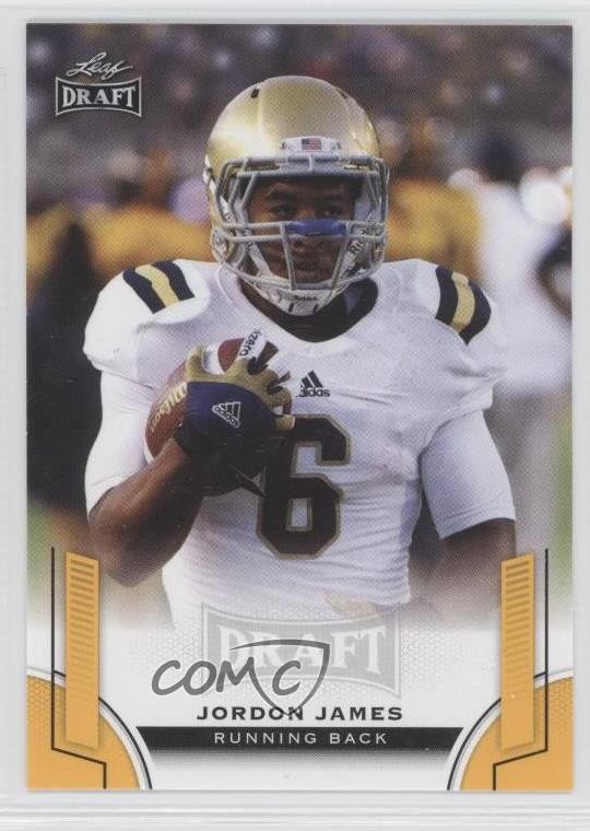 2015 Leaf Draft Gold Jordon James Jordan James #73 0q5