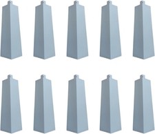 10- New Aluminum Outside Siding Corner 8 Inches 10Nails Included