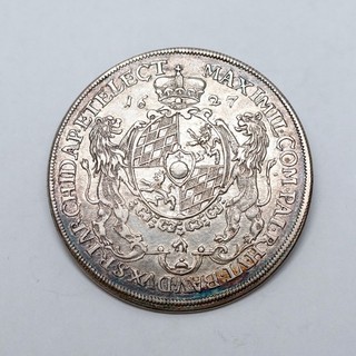 1/2 Thaler Bavaria 1627 Maximilian I Munich Bavaria Madonna XF