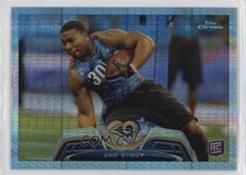 2013 Topps Chrome Prism Refractor 120/260 Zac Stacy #90 c6h
