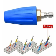 1/4" High Pressure Washer Fast Rotating Turbo Nozzle Spray Tip 4.0 GPM 4000PSI