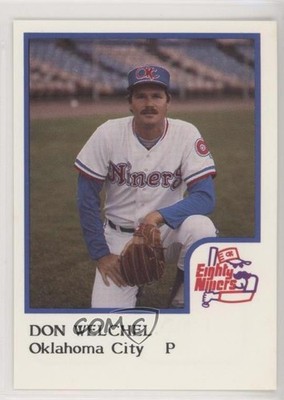 1986 ProCards Oklahoma City Eighty Niners Don Welchel 2p7