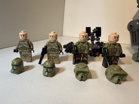 Lego Star Wars Kashyyyk Clone Troopers, walker, and droid 75035 41st Elite Corps