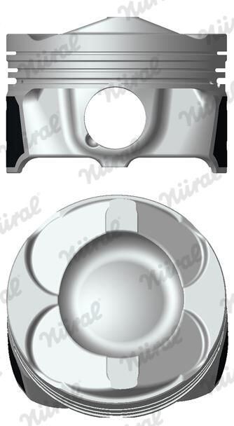 Piston NÜRAL 87-424307-00 anti-consommation d'huile pour moteur fatigué
