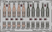 Eduard Accessories 73042 - 1:72 Seatbelts Usn Wwii Fighters Steel - ÄTzsatz - Ne