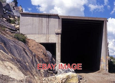 FOTO USA EISENBAHN EHEMALIGER TUNNEL 12 VERLASSEN NR. 1 SPUR DONNER PASS. 6 SEPTEMB