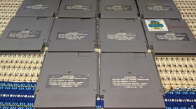 Nintendo NES 14 Games Lot Authentic Batman, Wizards & Warriors, And More.