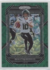 2022 Panini Prizm Green Scope Prizm 68/75 Braxton Berrios #227 go9