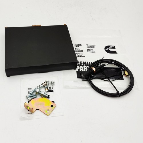 Manual Fuel Shut Off Solenoid Kit Cable Set For Cummins Dodge 12v 6bt