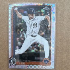 Topps Chrome Update Series Chase Lee Tigers X-Fractor Rookie #USC43 2025