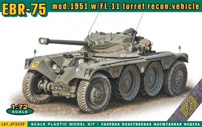 Ace 72459 1:72 EBR-75 Mod.1951 mit FL-11 Turret Reconnaissance Vehicle
