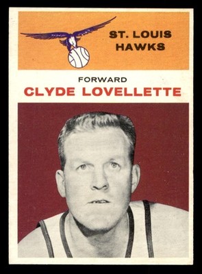 1961 Fleer Basketball #29 Clyde Lovellette NM/MT *e1