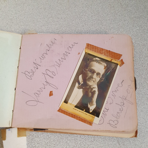 1930s Autograph Book Nottingham Forest Alfie Bass Signatures Football - Picture 14 of 16