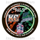 2026 ECHL Kelly Cup Finals Puck Kansas City Mavericks vs Florida Everblades