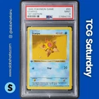 1999 POKEMON BASE SET 1ST EDITION SHADOWLESS #65/102 STARYU PSA 9