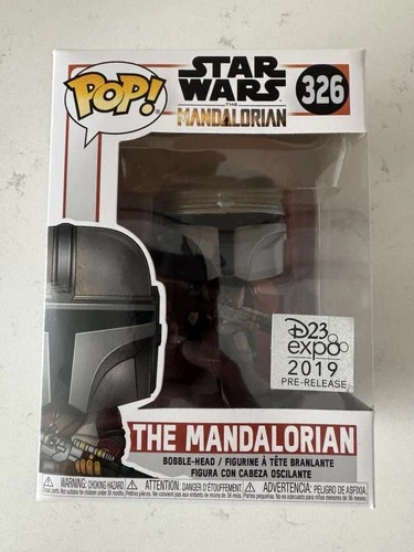 🔥Funko POP! Star Wars: Mandalorian #326 D23 Expo 2019 Exclusive Pre-Release🔥