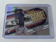 2023 Topps Pristine Adrian Beltre Going, Going, Gone! #GGG-20 Texas Rangers