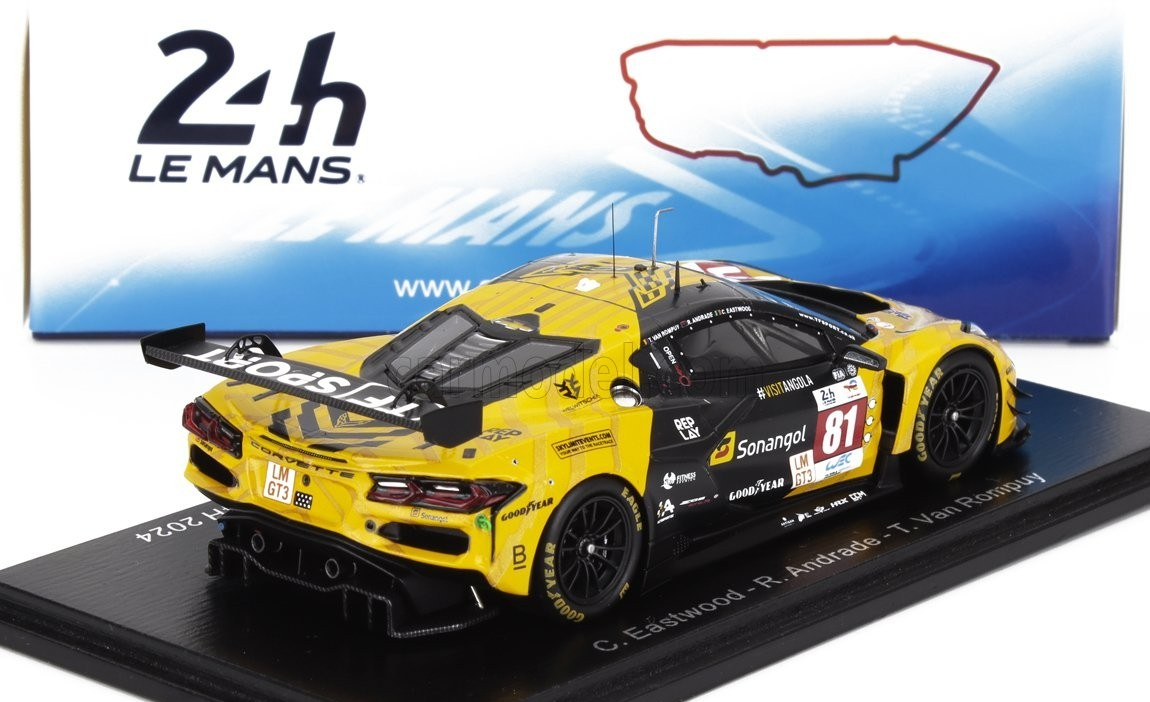 Spark 1/43 Chevy Corvette C8 Z06 GT3.R TF Sport #81 LMGT3 24H Le