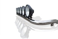 Bragan™ DachbüGel Mit 6 Spotlampen FüR MAN TGA LX Kabine Edelstahl Chrom 63Mm