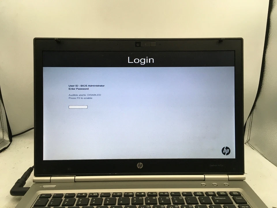 HP ELITEBOOK 8470P - BOOTS TO BIOS/BIOS LOCKED - INTEL I5 - NO RAM - READ -BB - Image 3 of 4