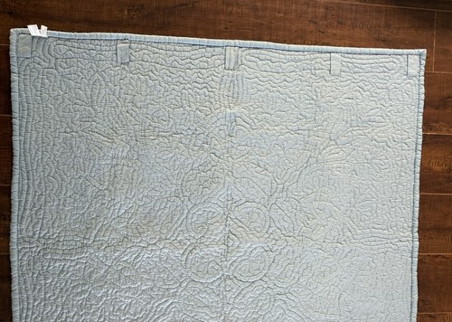 Regency Creations Hawaii Wandbehang Baby Decke 42”x42” Dusty Blue White - Bild 5 von 6
