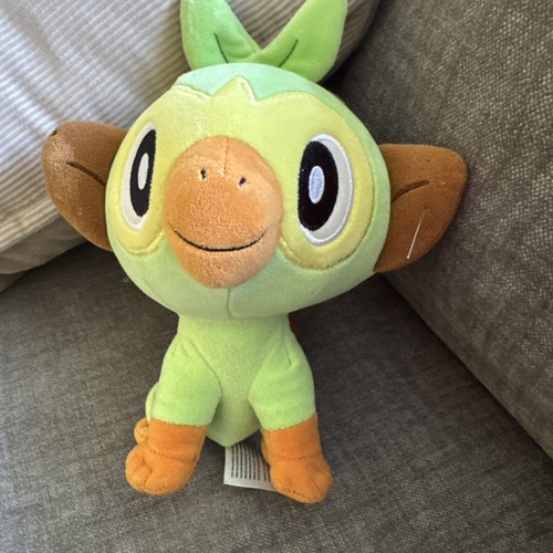 Pokemon GROOKEY Multicolored Plush 8" 2022