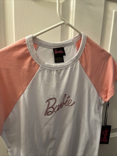 Barbie Junior Hot Topic T Shirt New With Tags W 34 L 23 Runs Small - Picture 7 of 12