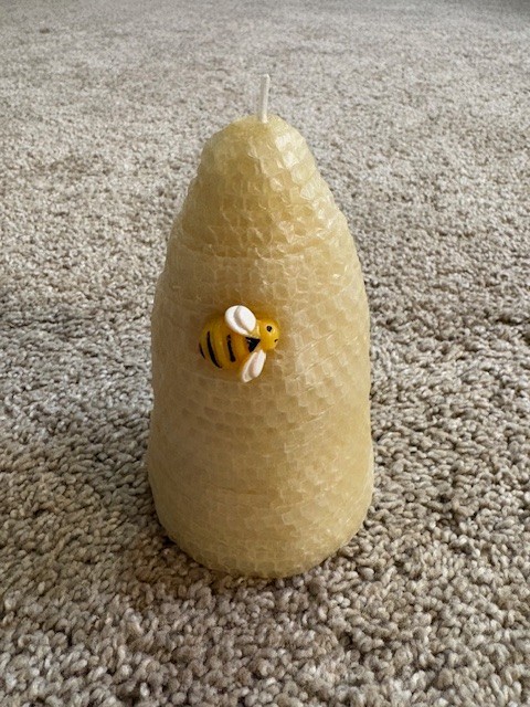 New Beeswax Beehive Aromatherapy Candle