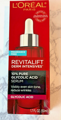 L'Oréal Paris Revitalift 10% Pure Glycolic Acid Serum 1.7 oz. Derm Intensives