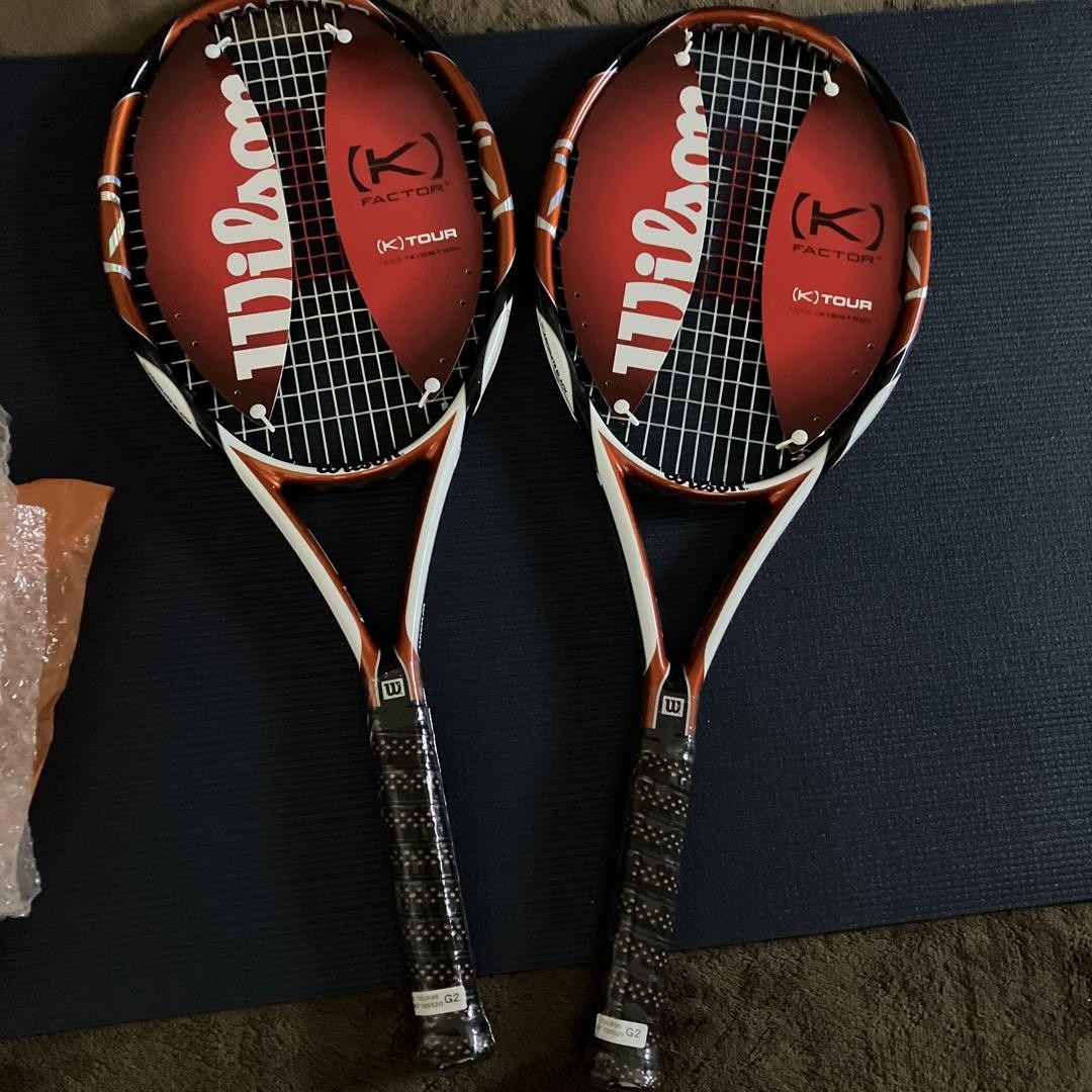 【２本】【新品 未使用】【K】FACTOR 【K】wilson TOUR 95 WILSON [K]Factor [K]Tour 95 [K]Arophite Tennis Racquet 95