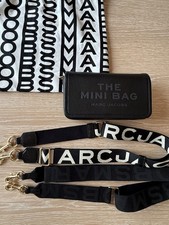 Marc Jacobs Mini Bag Black Leather Gold Hardw...