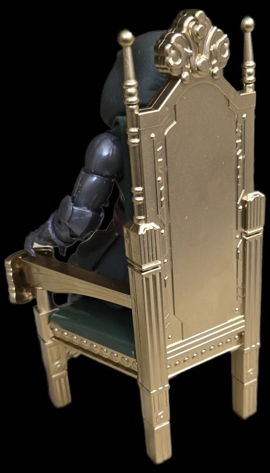 Marvel Legends Dr Doom Trono Dorado Escala 1:12 6" Figura Accesorio PERSONALIZADO Foto 4 de 4