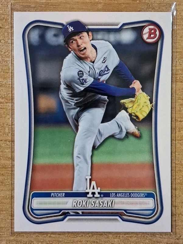 2026 BOWMAN ROKI SASAKI #63 LOS ANGELES DODGERS 