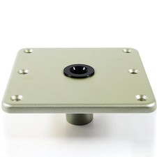 7" x Aluminum Boat Seat Pedestal Base with 3/4" Pin Socket, for Seat...