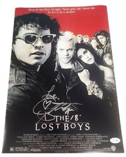 Corey Feldman Signed Lost Boys 12x18 Poster Photo ACOA