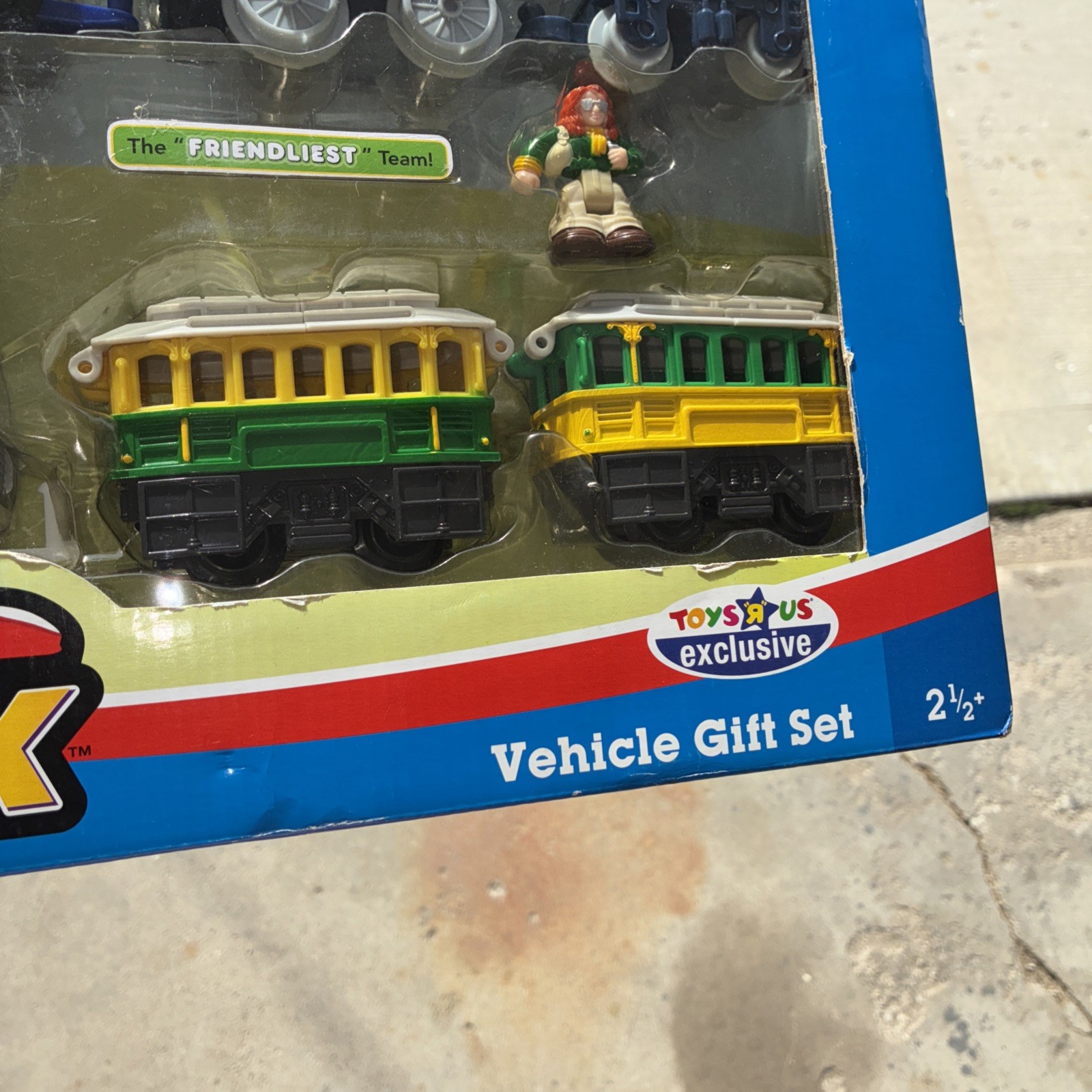 GEOTRAX VEHICLE GIFT SET 4 Teams CONFUSED, FRIENDLIEST, CRABBIEST & BUSIEST NEW