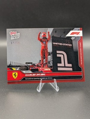 Topps Now F1 - Charles Leclerc Sensational Opening Lap Sets Up Victory /99