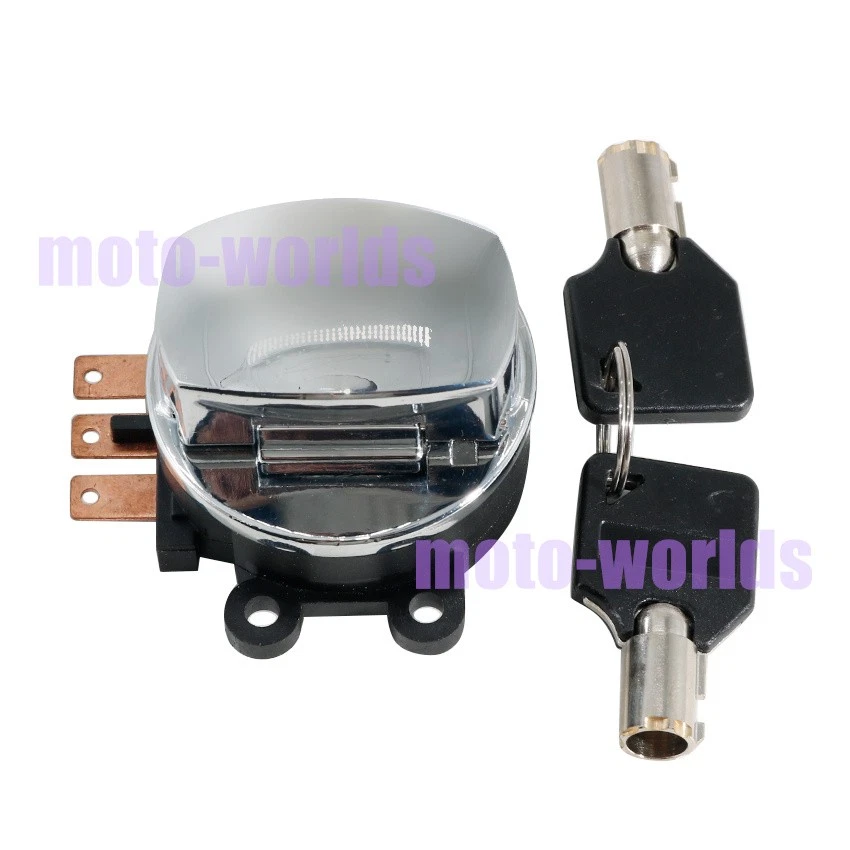 INTERRUPTOR DE ENCENDIDO Y LLAVES para Harley-Davidson Dyna Low Rider/Dyna Super Glide 04-05 Foto 3 de 4